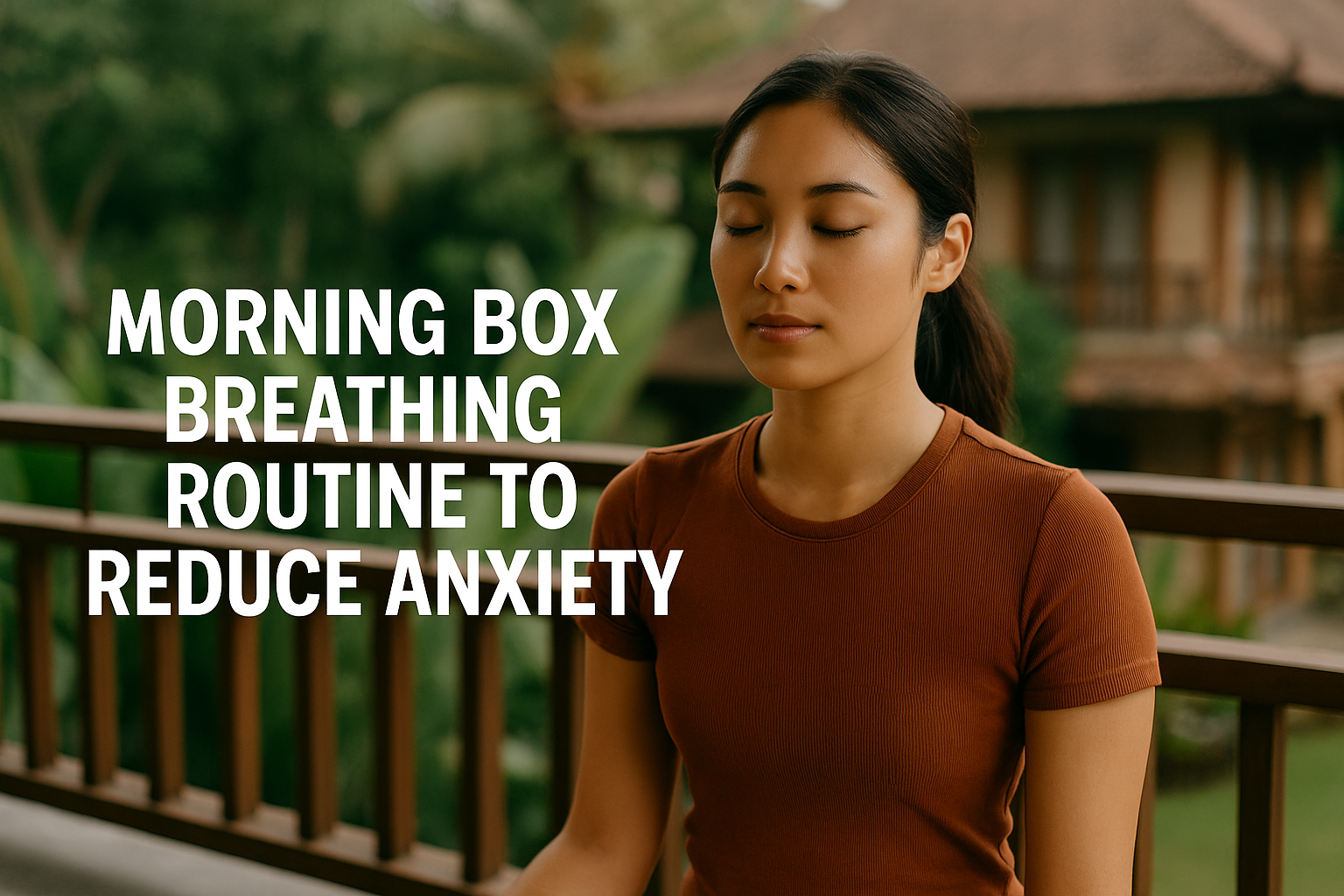 Morning Box Breathing Routine to Reduce Anxiety