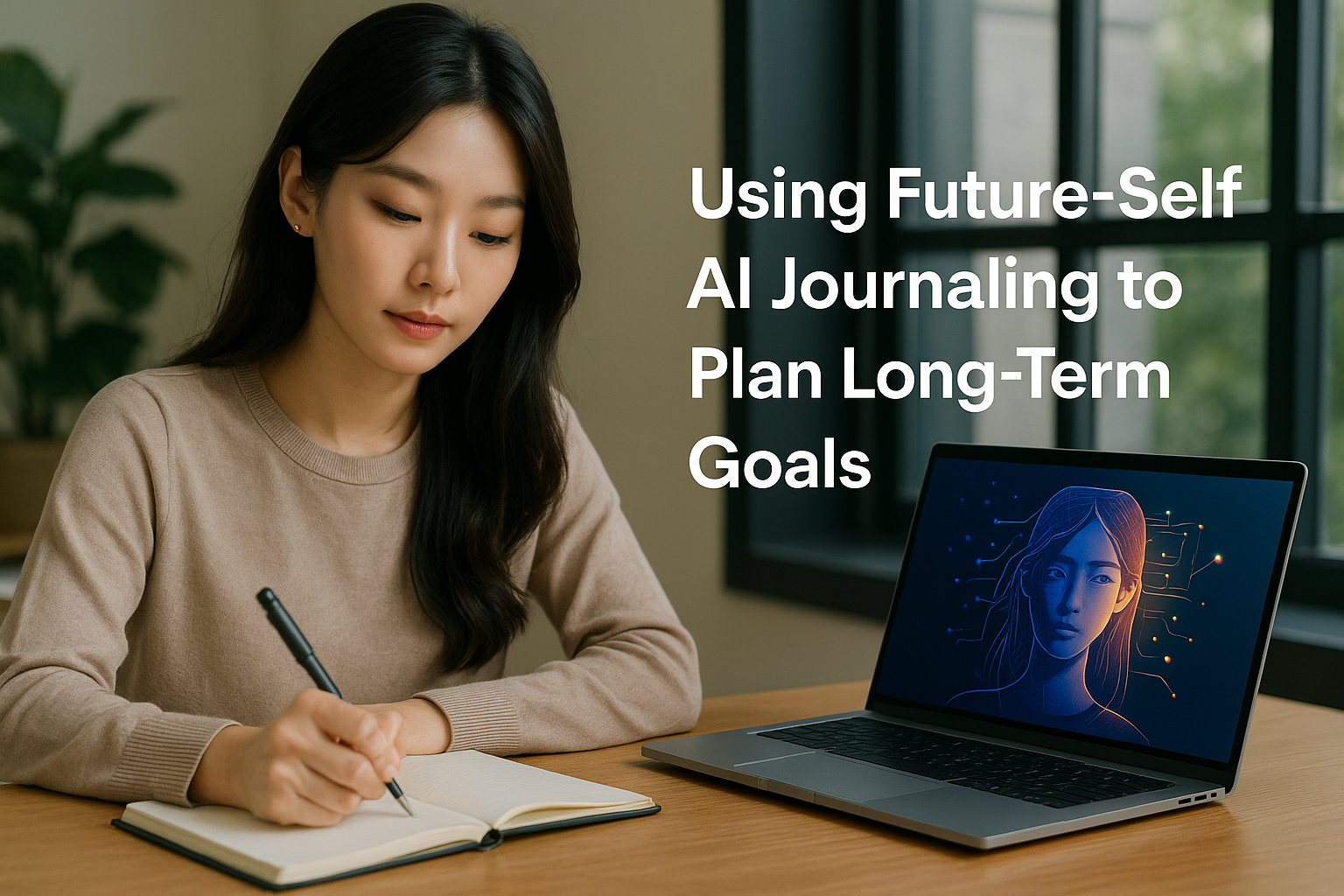 Using Future-Self AI Journaling to Plan Long-Term Goals